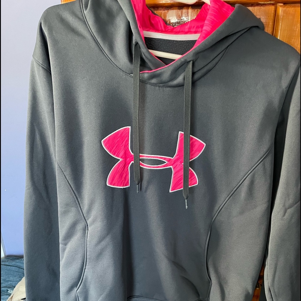 Under armor pink ribbon limited edition hoody